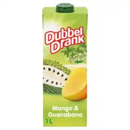 Albert Heijn DubbelDrank Mango & guanabana aanbieding