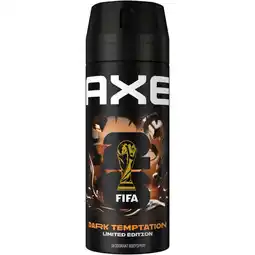 Albert Heijn Axe Dark temptation deodorant bodyspray aanbieding