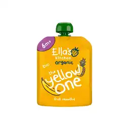 Albert Heijn Ella's kitchen Fruit smoothie the yellow one 6m+ bio aanbieding
