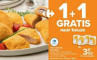 Carrefour Croc met kip carrefour aanbieding