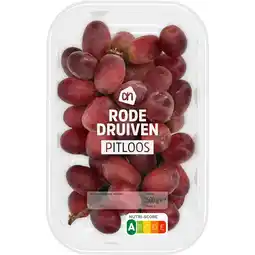 Albert Heijn AH Rode druiven pitloos aanbieding