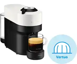 Coolblue Krups Nespresso Vertuo Pop XN9201 Blanc Coco aanbieding