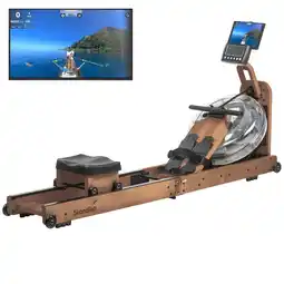 Decathlon Water Roeitrainer Nytta - Beuk - Bluetooth - Kinomap - Opvouwbaar aanbieding