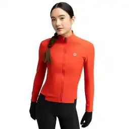 Decathlon Dames Fietsen softshell fietsjas J1-W Plange Rood aanbieding