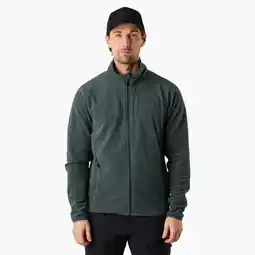 Decathlon Heren hiking fleece met lange mouwen en volledige ritssluiting Tromsö aanbieding