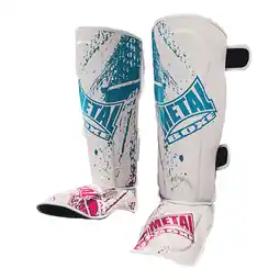 Decathlon Scheenbeschermers voet Metal Boxe Miami Vice aanbieding