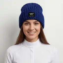 Decathlon Winterse paardrijmuts GALOP WEAR – dik, 100% merinowol aanbieding