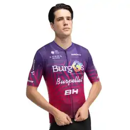 Decathlon Heren burgos burpellet bh x siroko zomerwielershirt met korte mouwen BBBH Burgos aanbieding