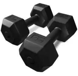 Decathlon Bitumen dumbbell set Trex Sport TX-004CD 2×4 kg krachttraining aanbieding