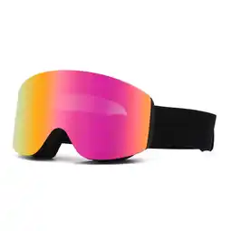 Decathlon X2 Skibril / Snowboardbril met Magnetische Lens - Pink - UV400 - Anti-Fog aanbieding