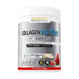Decathlon Collageenpeptiden + Creatine - 300 g [Io.Genix] Watermeloen IO.Genix aanbieding