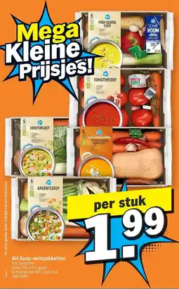 Albert Heijn AH Soep-verspakketten aanbieding