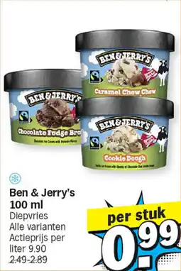 Albert Heijn Ben & Jerry's aanbieding