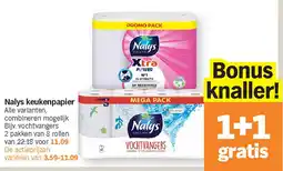 Albert Heijn Nalys keukenpapier aanbieding