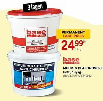 Brico Muur- + plafondverf aanbieding