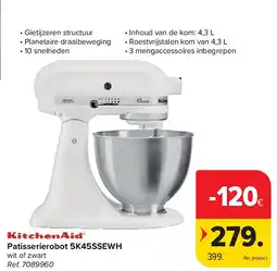Carrefour Patisserierobot 5K45SSEWH aanbieding