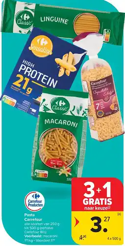 Carrefour Pasta Carrefour aanbieding