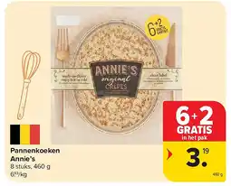 Carrefour Pannenkoeken Annie’s aanbieding