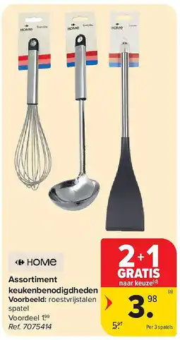 Carrefour Assortiment keukenbenodigdheden aanbieding