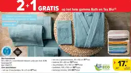 Carrefour Bio handdoek aanbieding