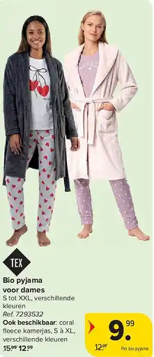 Carrefour Bio pyjama voor dames aanbieding