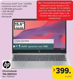 Carrefour Chromebook 15A-NB0022 aanbieding