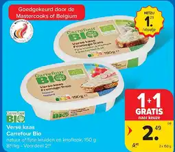 Carrefour Verse kaas Carrefour Bio aanbieding