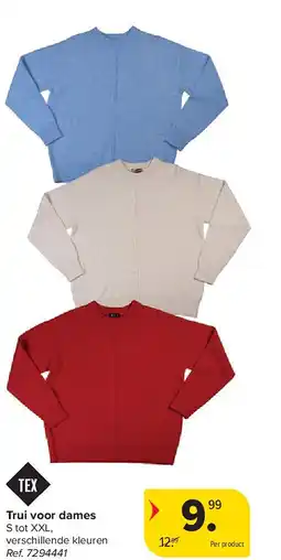 Carrefour Trui voor dames aanbieding