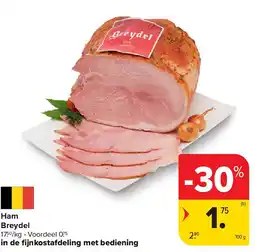 Carrefour Ham Breydel aanbieding