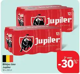 Carrefour Blikjes bier Jupiler aanbieding