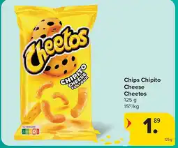 Carrefour Chips Chipito Cheese Cheetos aanbieding
