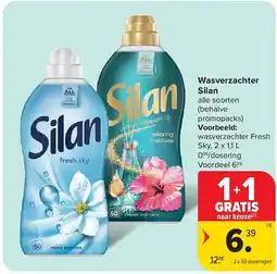 Carrefour Wasverzachter Silan aanbieding