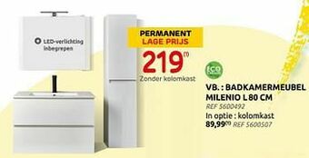 Brico Badkamermeubel milenio aanbieding