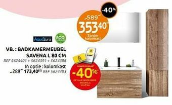 Brico Badkamermeubel savena aanbieding