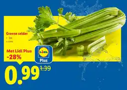 Lidl Groene selder aanbieding
