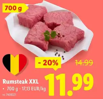 Lidl Rumsteak XXL aanbieding