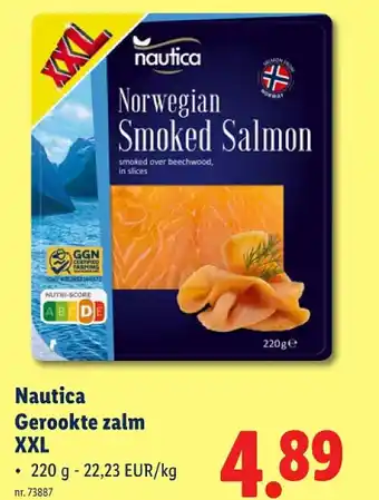 Lidl Gerookte zalm XXL aanbieding