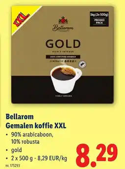 Lidl Gemalen koffie XXL aanbieding