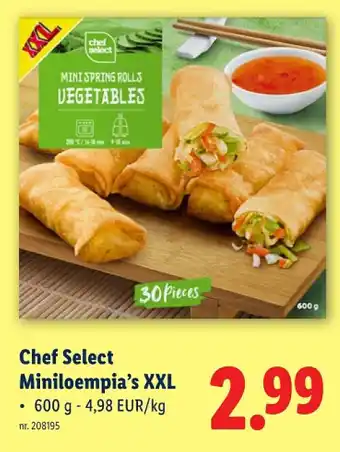 Lidl Miniloempia's XXL aanbieding