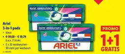 Lidl Ariel 3-in-1 pods aanbieding