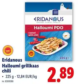 Lidl Halloumi grillkaas chili aanbieding