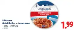 Lidl Gehaktballen in tomatensaus aanbieding