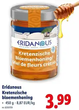 Lidl Kretenzische bloemenhoning aanbieding