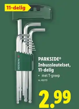 Lidl Inbussleutelset, 11-delig aanbieding