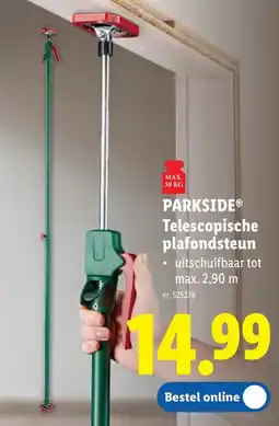 Lidl Telescopische plafondsteun aanbieding