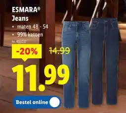Lidl Jeans aanbieding