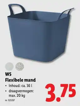Lidl Flexibele mand aanbieding