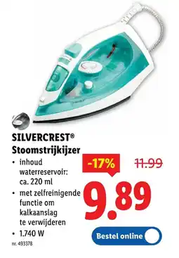 Lidl Stoomstrijkijzer aanbieding