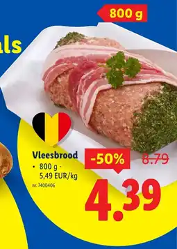 Lidl Vleesbrood aanbieding