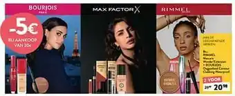 Di Rimmel mascara wonder’extension + bourjois oogpotlood contour clubbing waterproof aanbieding